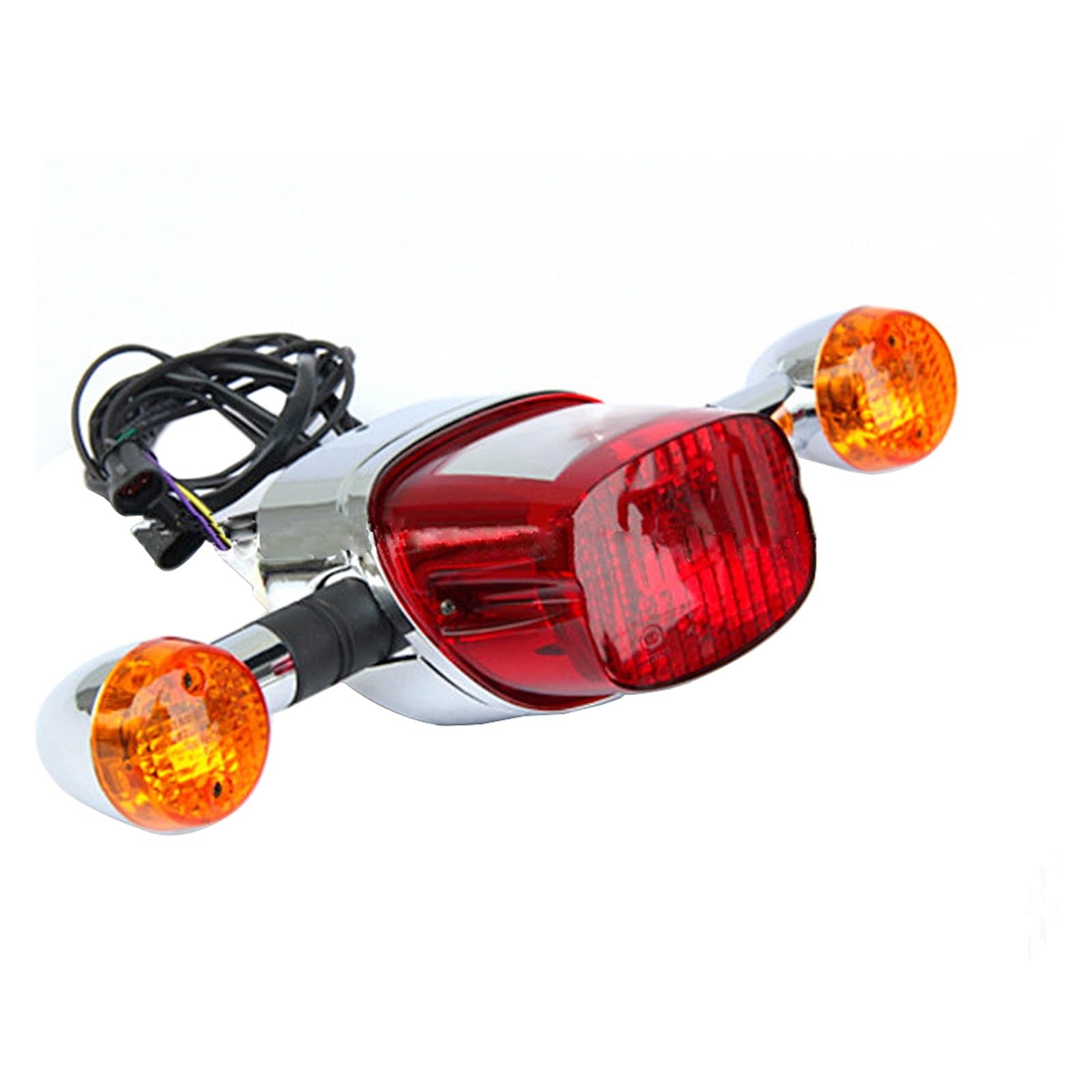 HASMI Intermitentes Moto LED Luz Trasera Original Para Motocicleta, Conjunto De Luz Trasera De Señal De Giro Izquierda Y Derecha Para Keeway Superlight 125 150 200