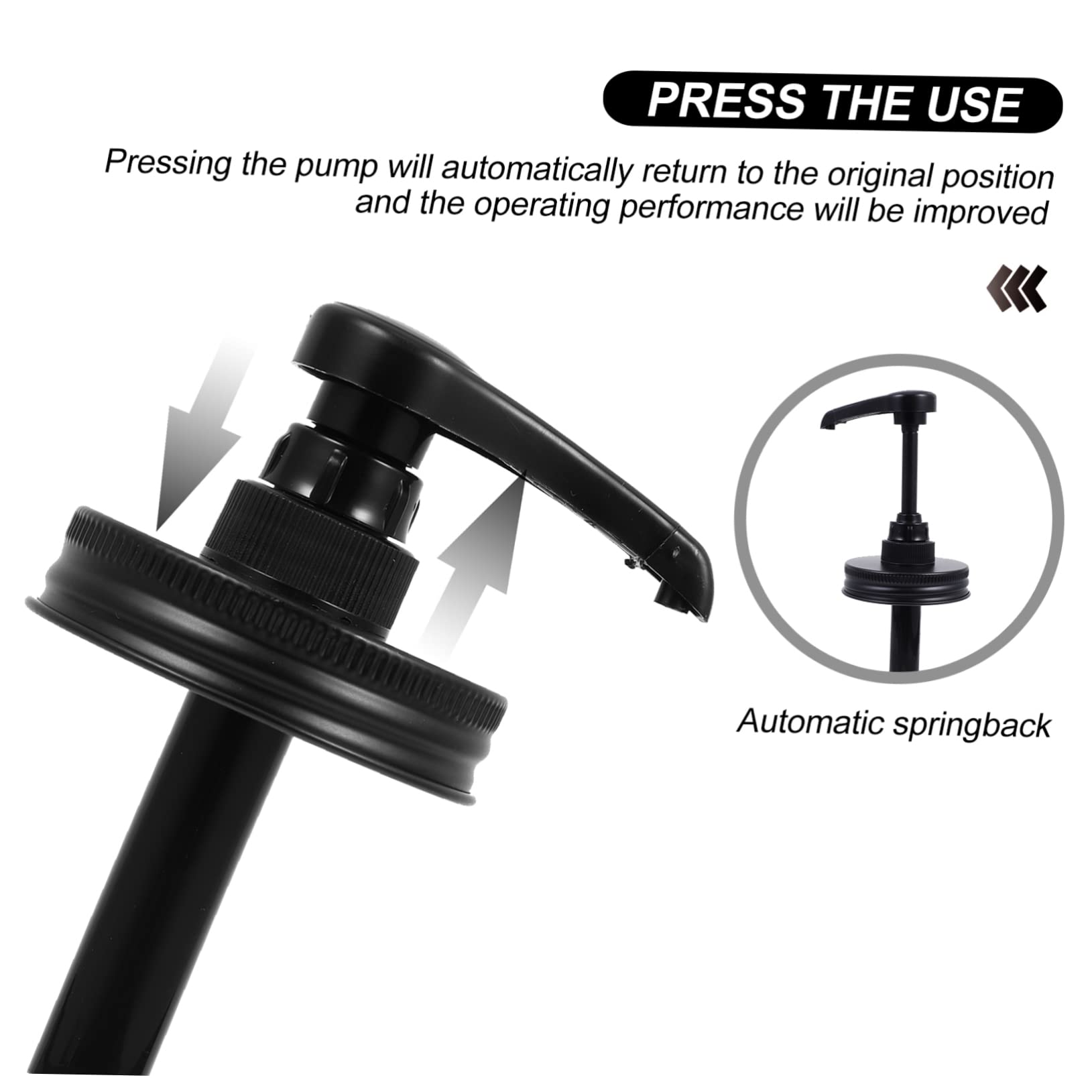 BRIGHTFUFU Honey Pump Dispenser Convenient Syrup Pump for Household Use Multi Functional for Syrup Hand Soap Shower Gel Premium Plastic Material for Various Liquid Products