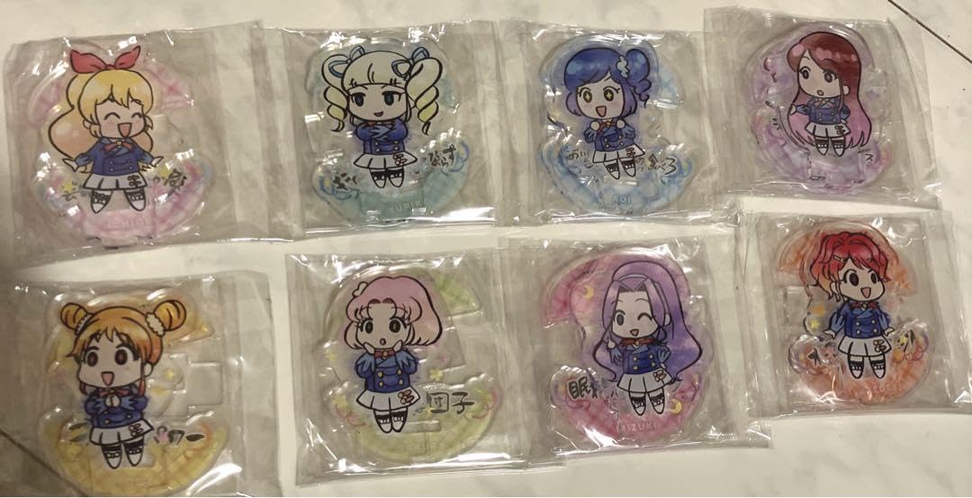 アイカツ　格言ゆらゆらアクリルスタンド コンプリート　アクリル　Ⅹ Amazon.co.jp: アイカツ 格言 ゆらゆら アクリルスタンド