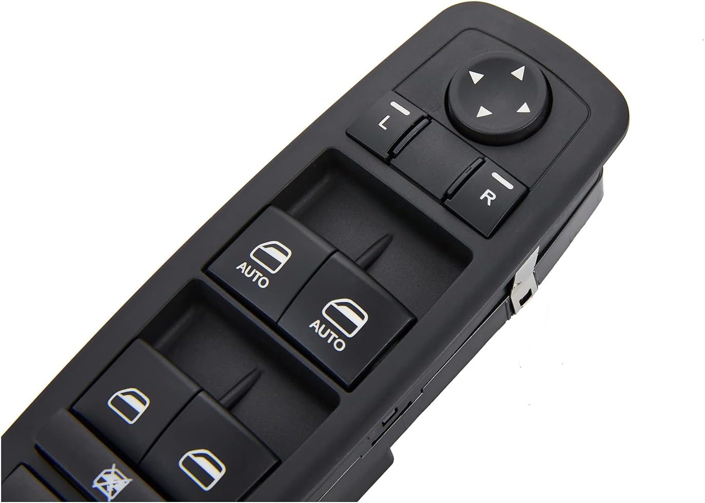 Master Power Window Switch for 2009 2010 2011 2012 Ram 1500,Ram 2500,Ram 3500.3 PINS + 10 PINS,OE# 4602863AD,4602863AC,4602863AB Driver Side Control switches(Green Light)