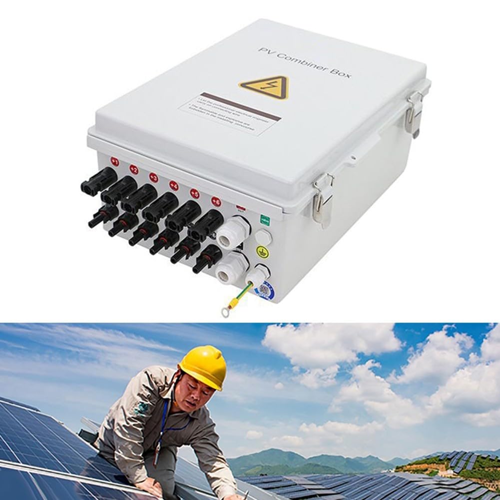 Scatola Combinatrice per solare 6 Stringhe IP65 con Arrestatore