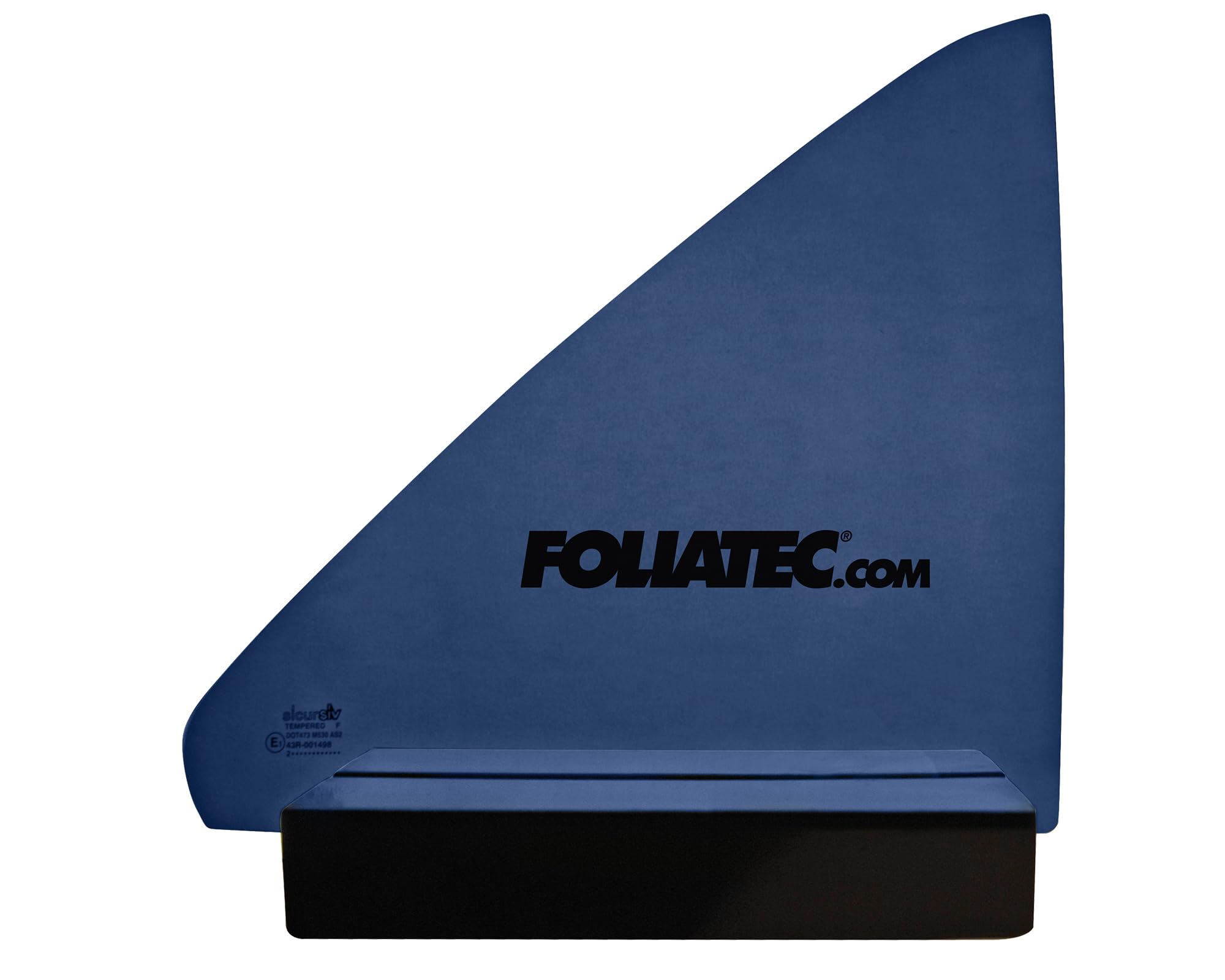 FOLIATEC Pellicola oscurante per vetri auto, MIDNIGHT Dark, 51 x 400 cm + 76 x 152 cm, con documentazione, oscuramento al 85%