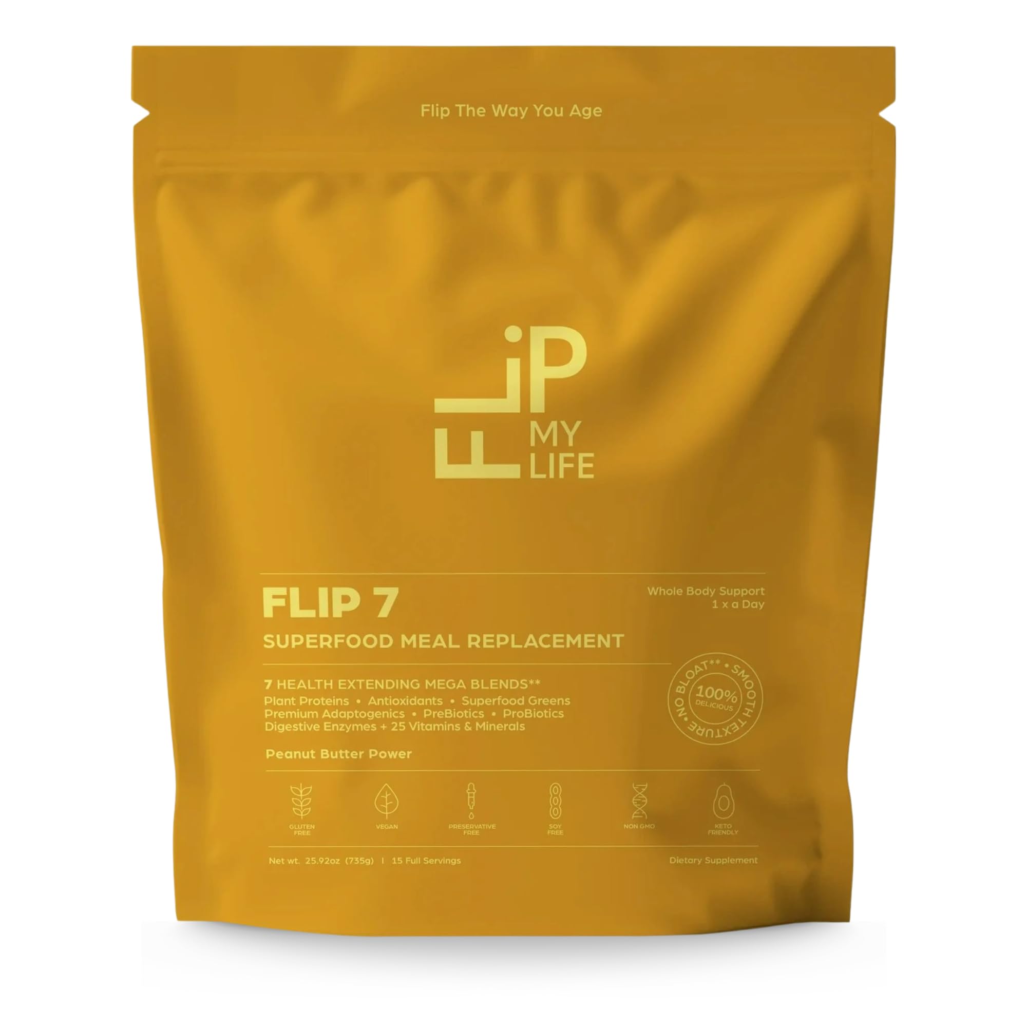 Amazon.com: Flip My Life, Flip 7 Natural SuperFood, Plant-Based