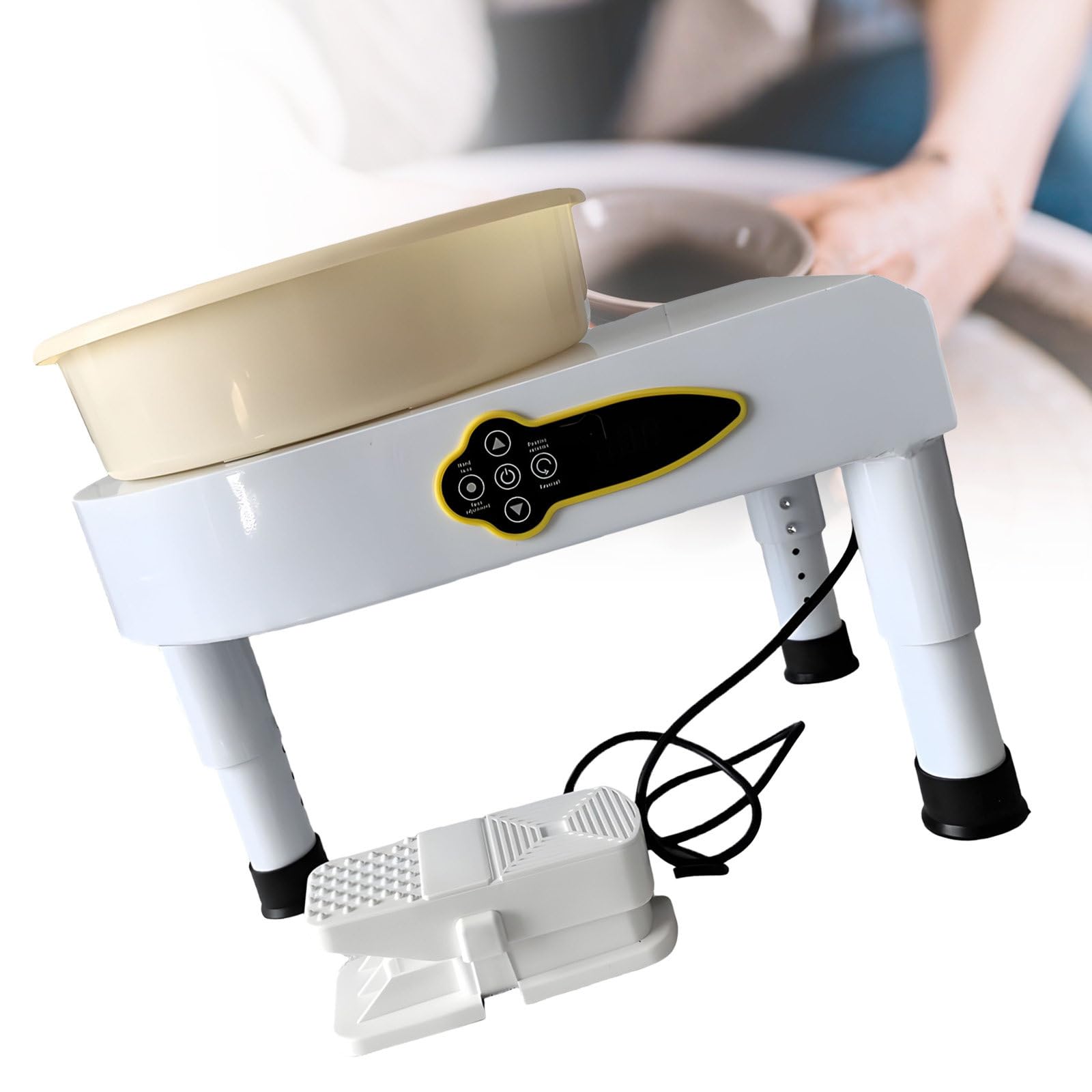 Roue de formage robuste et machine à filer électrique en argile 350W
