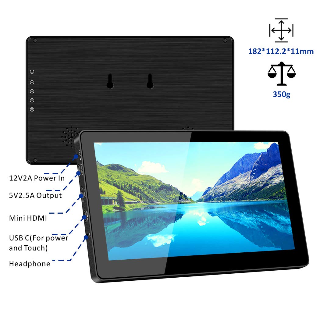 7インチ モバイルモニター Raspberry Pi ディスプレイ LCD Amazon.co.jp: Raspberry Pi用タッチモニター Eleduino 7インチ 1024