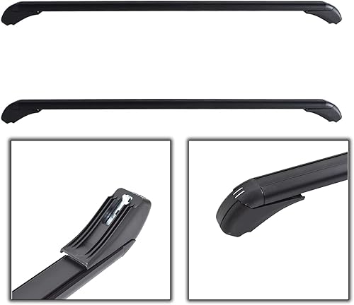 Miniatura 5 de Portaequipajes superior para portaequipajes, barra transversal, universal, de aluminio, ajustable, repuesto para 43.3 pulgadas