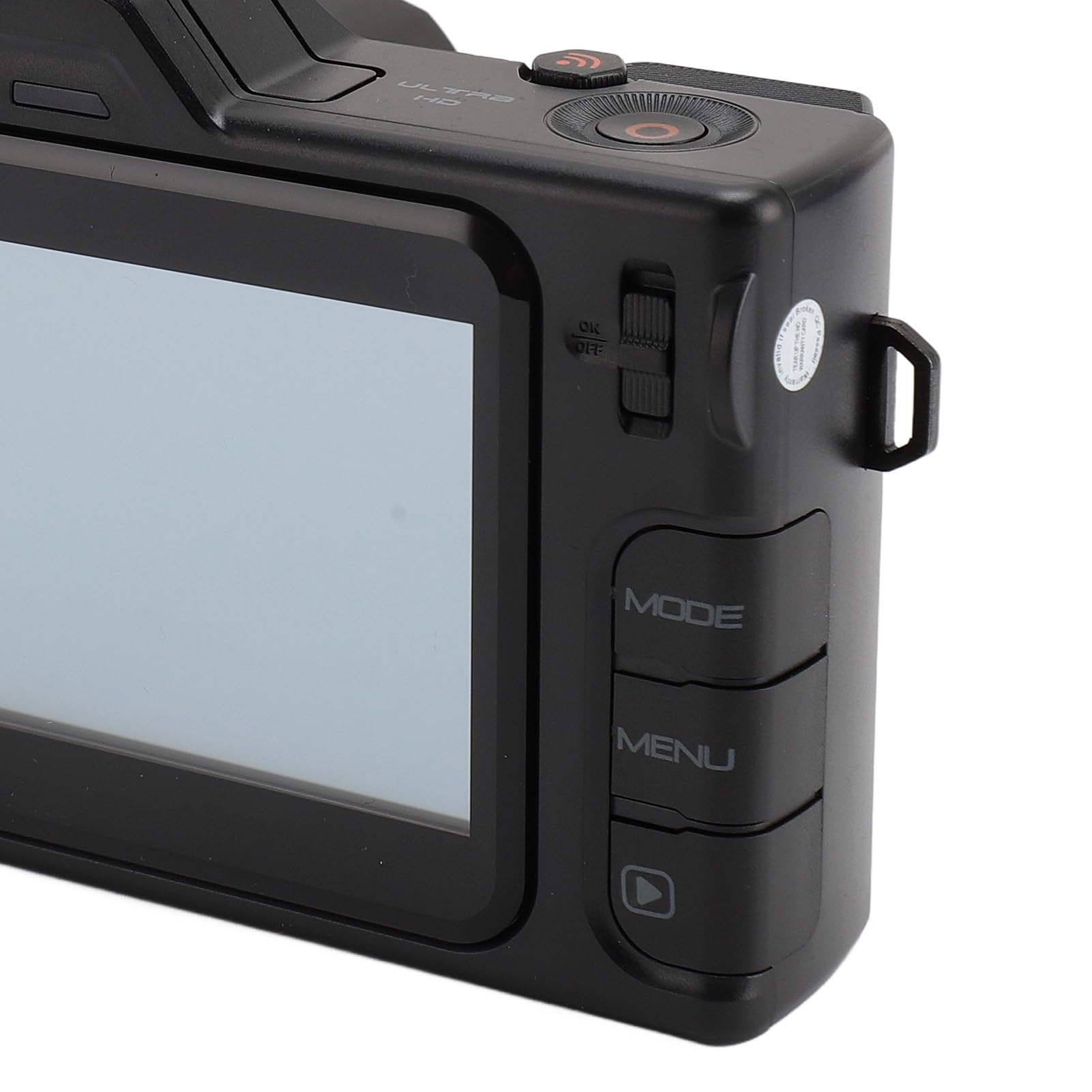 CCYLEZ Fotocamera Digitale 5K, Fotocamera Compatta con Visione Notturna IR e Schermo WiFi da 4 Pollici, Videocamera 4800mAh 50MP Messa a Fuoco Automatica Anti-vibrazione per Fotografia