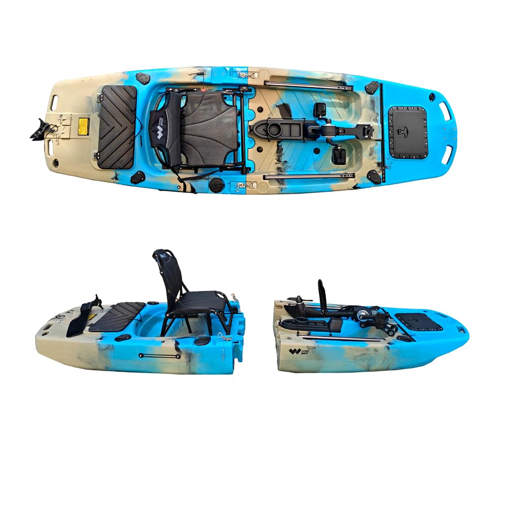 Kayak da pesca rimovibile Long Wave Tagli