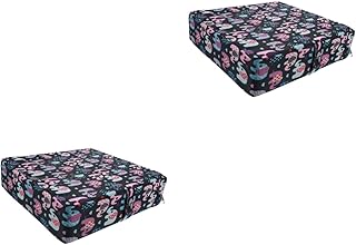 Toyvian Almofada De Reforço De Cadeira Infantil 2 Peças Jogos Americanos Para Mesa De Jantar Cadeiras Para Crianças Pequenas Cadeira De Bebê Almofada De Elevação De Cadeira De