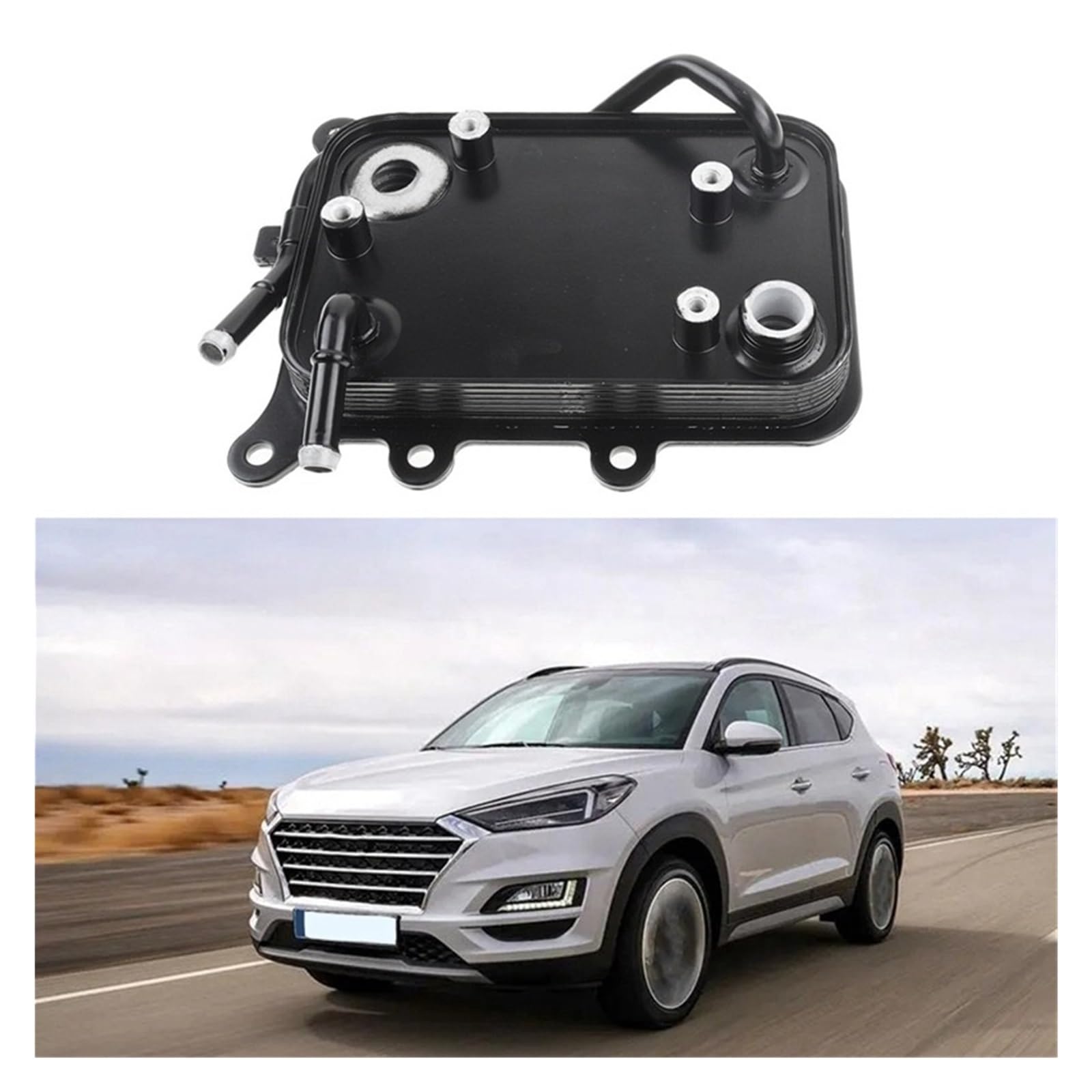 Chłodnica oleju samochodowego Pasuje do Hyundai Tucson pasuje Kia Sorento 2016-2019 L4 2.0L V6 3.3L 25620-D3000 chłodnica oleju skrzyni biegów Płyta chłodząca