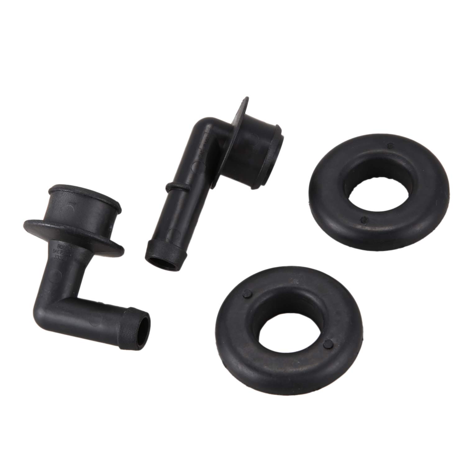 Osmond 53013360AA PCV CCV Set of Vent Valve Elbows & Grommet for 2000-2004 Grand 4.0L
