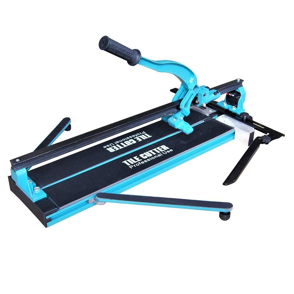 TOPWAY 1200mm Coupe-Carreaux Manuel Professionnel avec Rail Coulissant Unique et Guide Laser, Aluminium Base, pour Coupe de Précision des Carreaux Porcelaine Céramique 347715