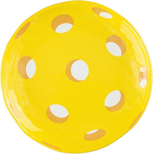 Miniatura 10 de UP ware - Platos redondos de melamina de béisbol para postre, platos pequeños para servir, para aperitivos, aperitivos y guarniciones, blanco, 6