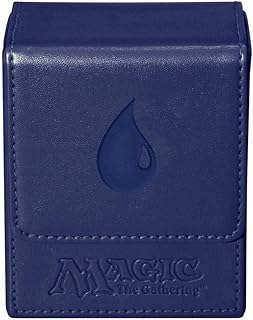 Magic: the Gathering Ultra Pro MTG Mana Magnetic Flip Box (Deck Box / 82769) Blue .