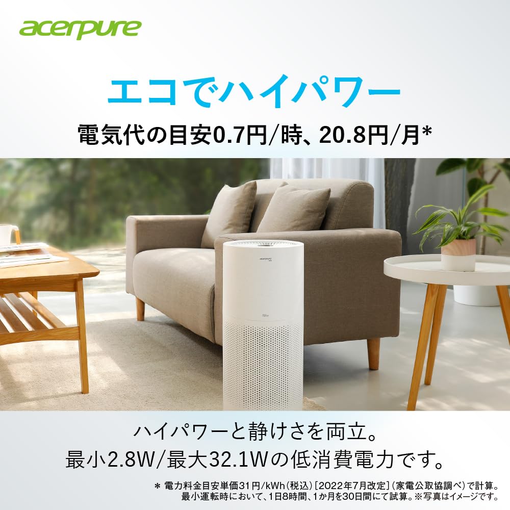 Amazon.co.jp: 空気清浄機 Acerpure Pro Vero エイサーピュア 直径25cm