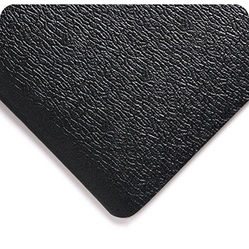 Best Cyber Monday 🔥 Wearwell 427.38x2x9BK Soft Step Mat, 9' Length x 2' Width x 3/8 Thick, Black