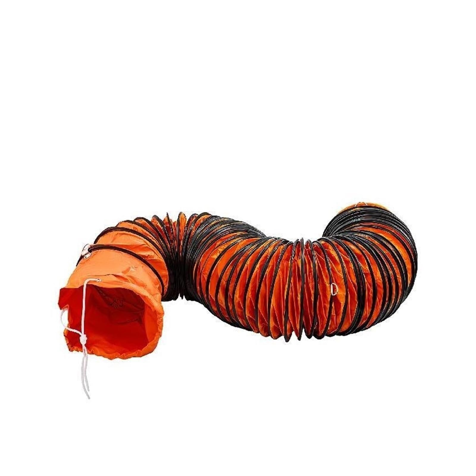 Tubo flessibile di scarico in PVC da 25 piedi, diametro 8 pollici e 10 con anello a forma D for ventilatori a condotto, scarichi in fabbrica seminterrato Per uso fai da te(25FT 8 Inch)