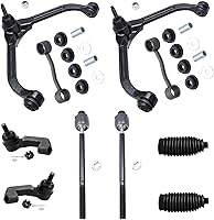 Vista 817 de Detroit Axle - Kit de suspensión frontal de 10 piezas para Dodge Avenger 2008-2014, Chrysler Sebring 2007-2010, 2 brazos de control inferiores, 2