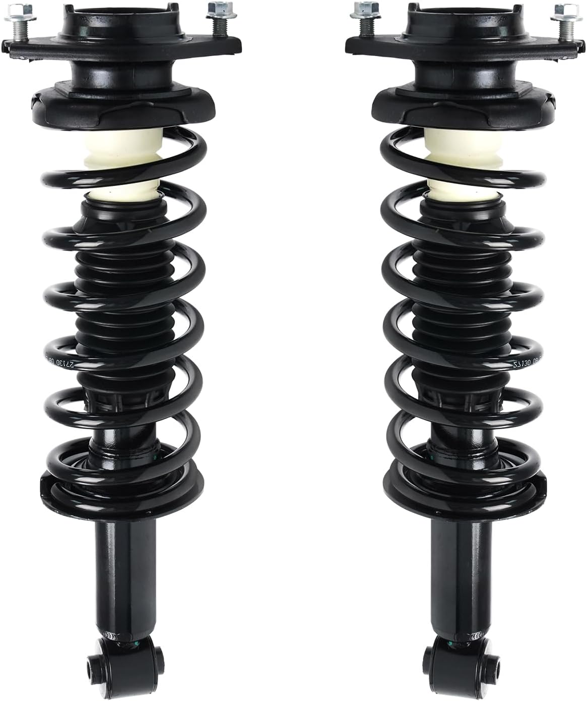 KTP Pair Rear Struts and Shocks Complete Assembly For Subaru Impreza/Subaru Impreza Sport 2008-2011 Rear Shock Absorbers with Coil Springs, Replace 272696
