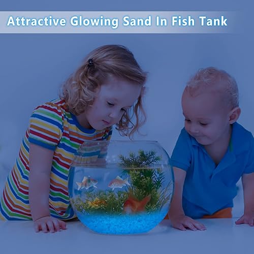 Miniatura 4 de Piedras brillantes que brillan en la oscuridad, decoración de interiores y exteriores, rocas azules para paisajismo, piedra luminosa para peceras,