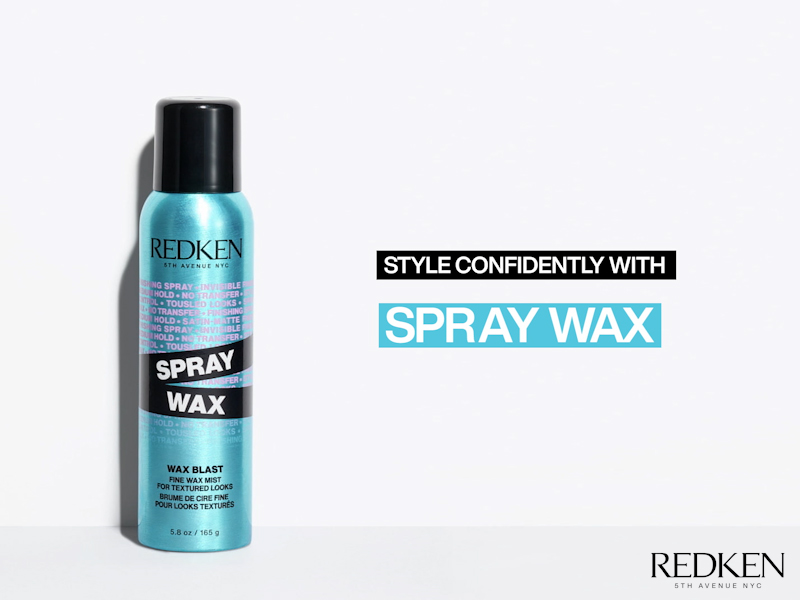 Redken Spray Wax Invisible Texture Mist For All Hair Types - High Impact Finishing Spray Wax, Adds Volumizing Body & Dimension With A Satin-Matte Finish