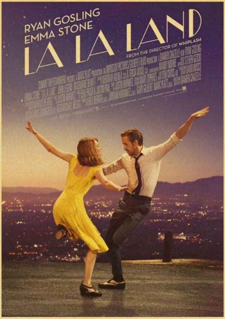 Amazon.co.jp: 映画 名画 A4 ポスター ララランド La La Land : ホーム