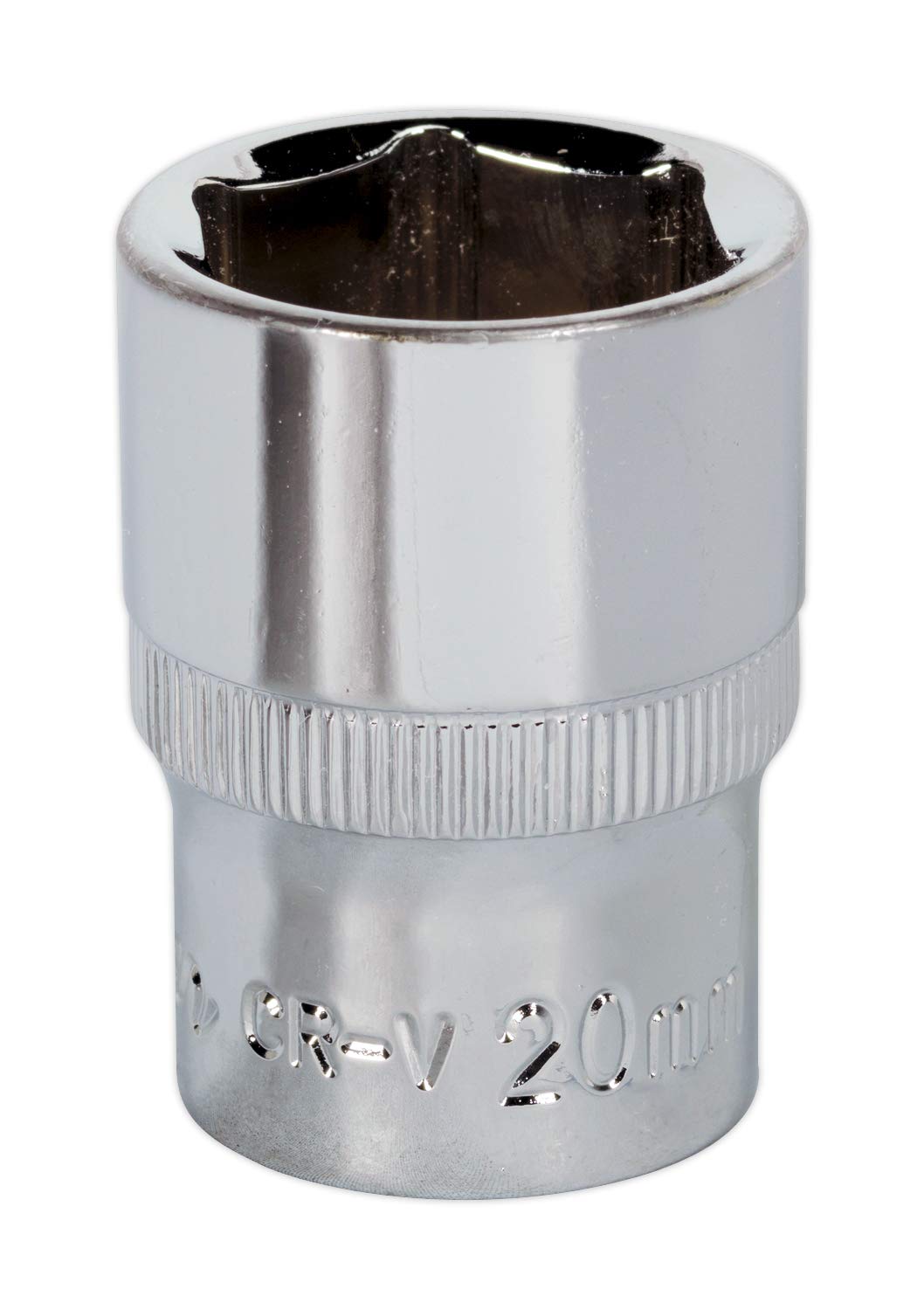 Sealey Walldrive Socket 20mm 1/2" Square Drive Fully Polished Finish Tool Sp1220