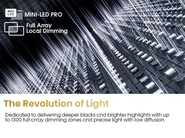 Hisense 65U88KM- 65" Mini-LED Pro 4K ULED 144 Hz Google TV with Quantum Dot Technology, Dolby Vision Atmos, IMAX Enhanced, Gaming Smart TV with HDR10, HDR10+, HLG (Canada Model) 2023 - Image 6