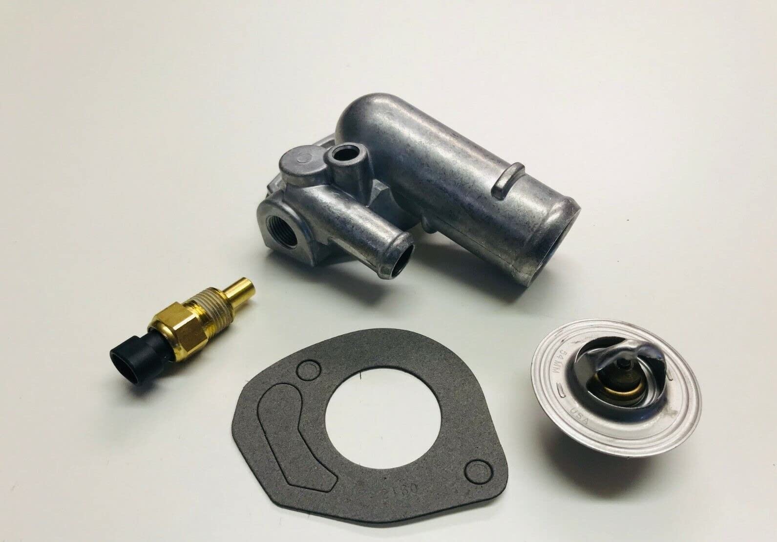 Zestaw obudowy termostatu kompatybilny z Jeep Wrangler YJ 2,5 l 4,0 l 1991-1995 CHA/YJ/002A