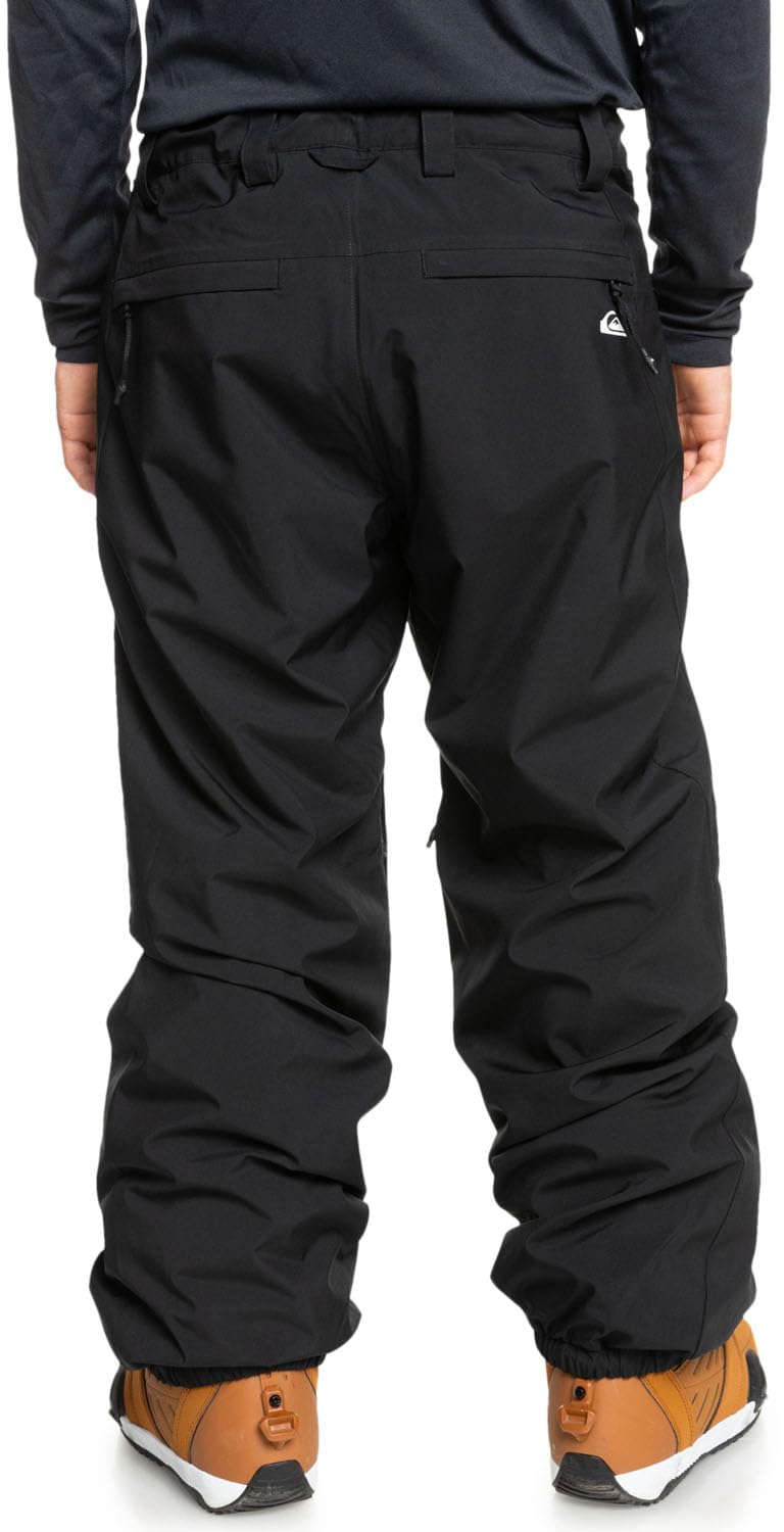 Quiksilver - Mens Snow Down Pants, Color Black, Size: X-Large