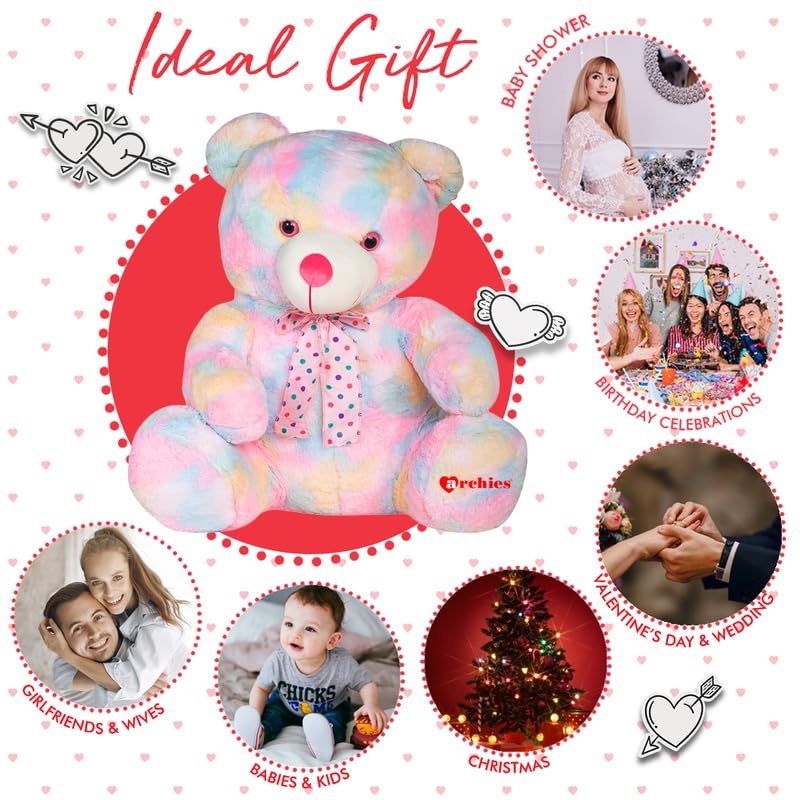 ARCHIES Plush Soft Toy | Romantic Gifts | Perfect Gifting Item for Valentines Day | Romantic Gift for Girlfriend, Boyfriend, Couples 769618 4