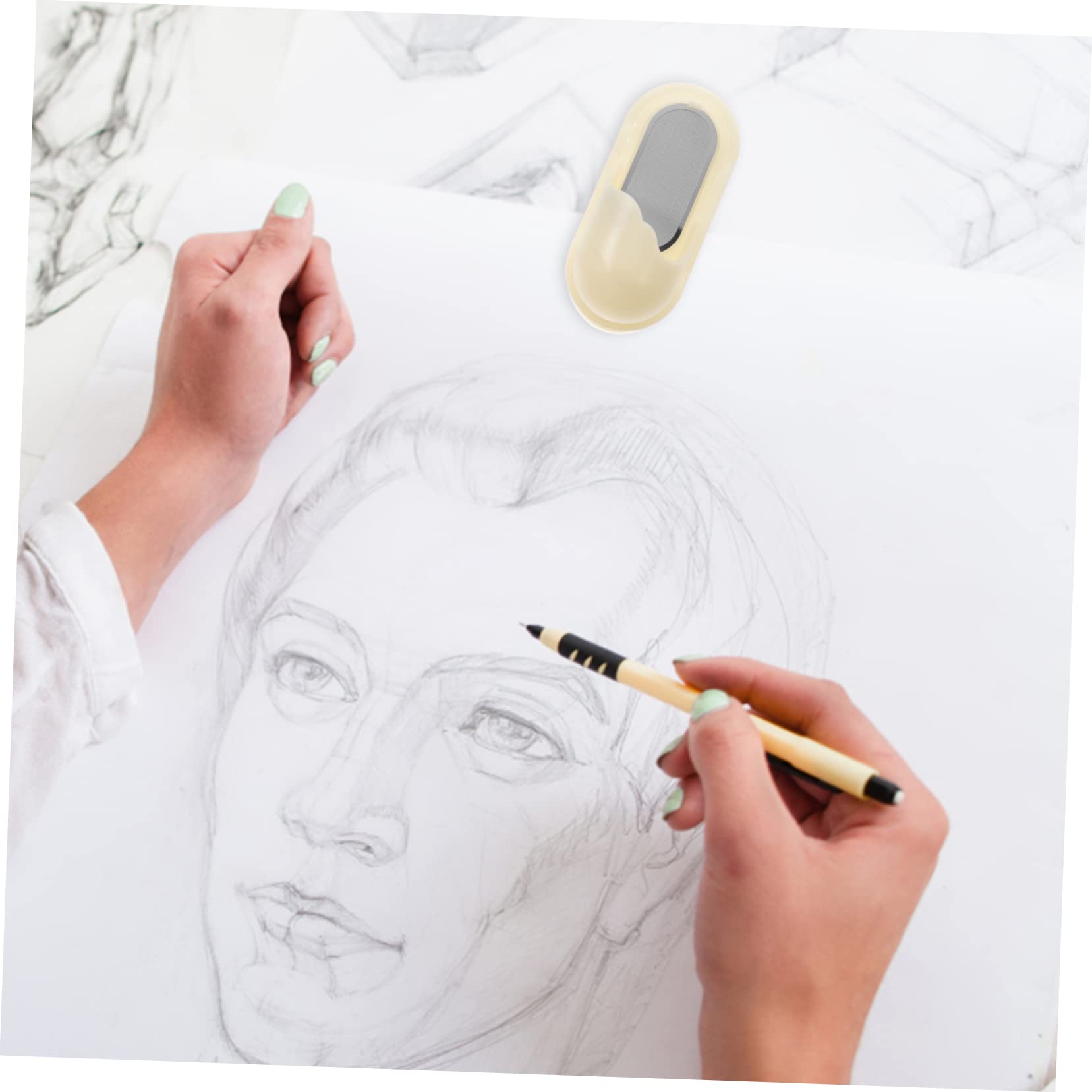 4pezzi Temperamatite Per Strumento Affilatura Portatile Per Accessorio Per Sketch e Forniture Scolastiche