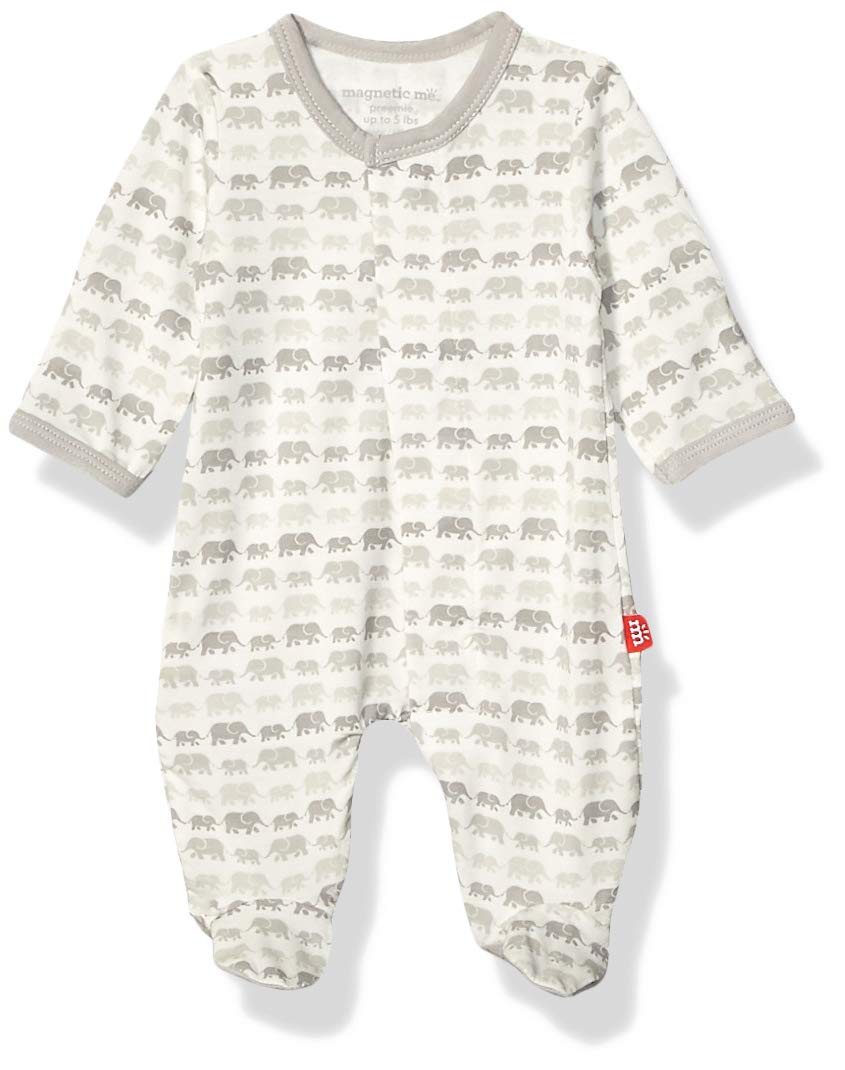 Magnificent BabyBoys Magnetic Patterned Footie