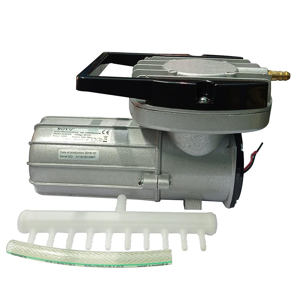 SCH PUMPS ACQ-910 BOYU DC 12V Biofloc Air Pump for Fish Transportation, Biofloc, Aquarium, Fish Pond & Tank (B09TW1KTRY) Amazon Price History, Amazon Price Tracker
