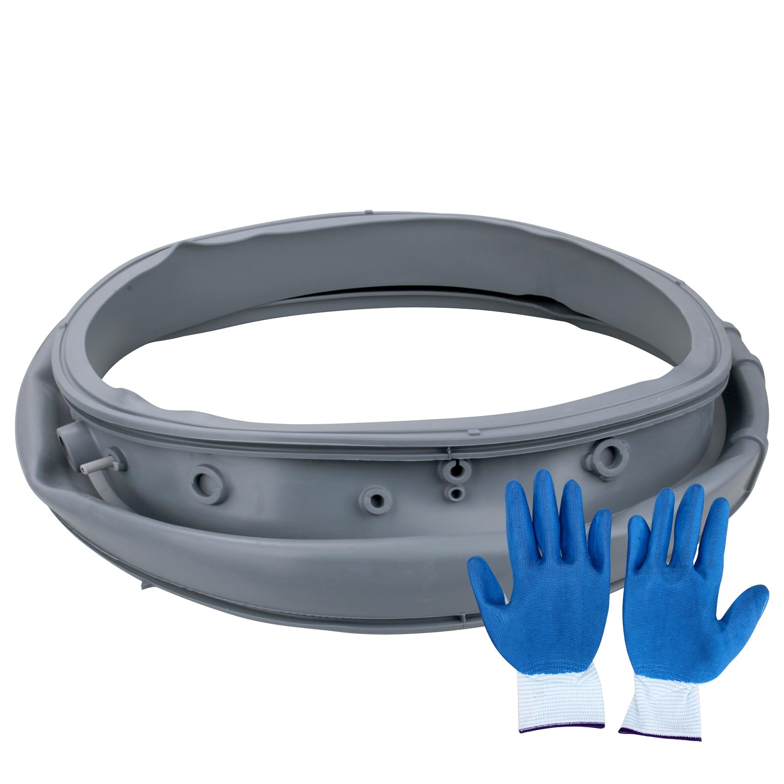 Earthtec DC97-16140P Washer Door Boot Seal Compatible with Samsung Washing Machine Door Seal Replacement WF45M5500AZ/A5, WF45M5500AP/A5, WF45K6200AW/A2，WF45K6200AZ/A2