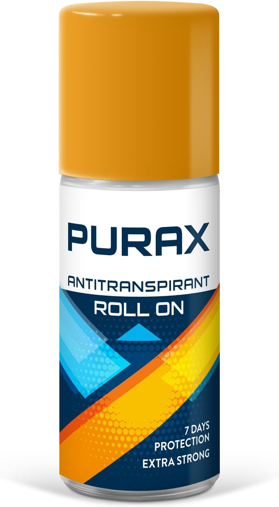 Purax Anti-Transpirant Roll-On Extra Stark, 1er Pack (1 x 50 ml) ,farblos