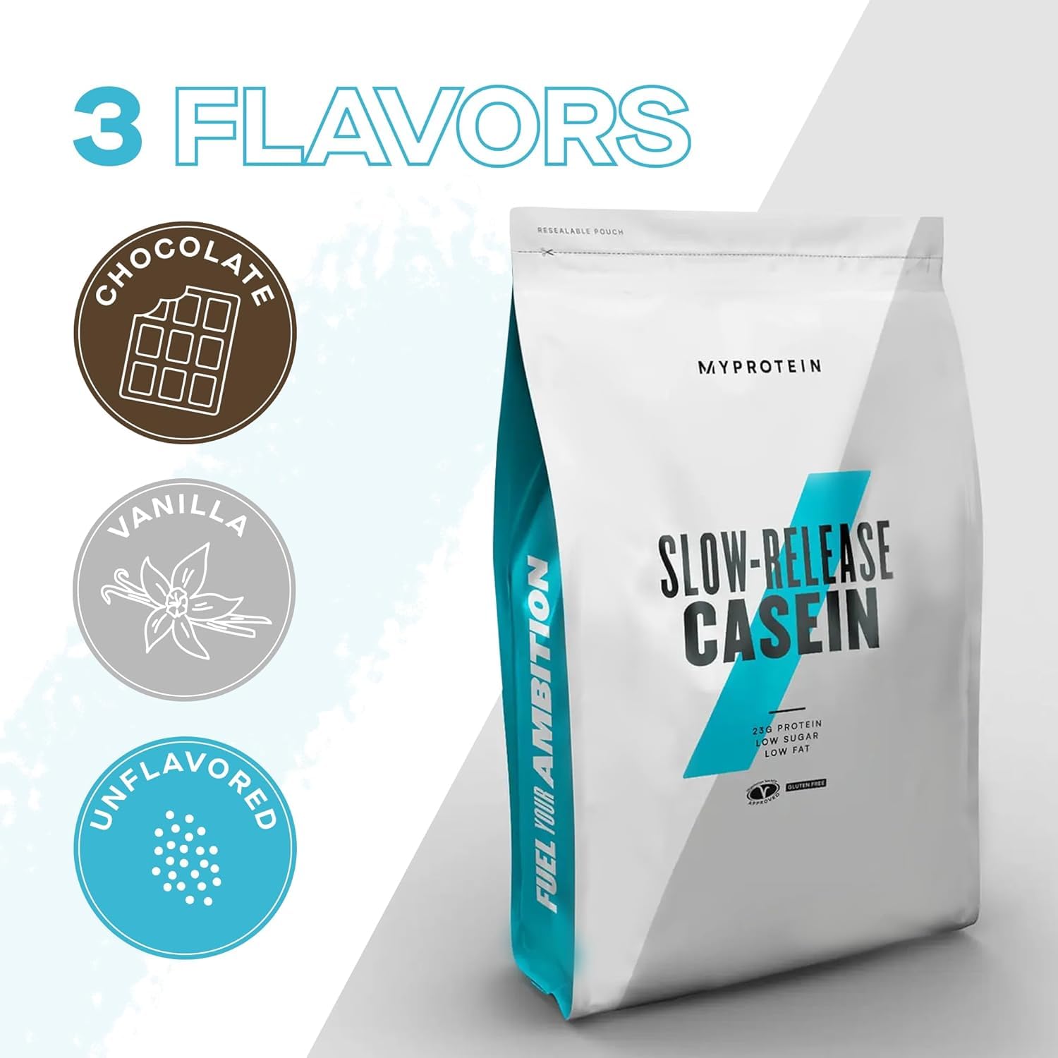 My Protein Micellar Casein Protéine Laitière Saveur Chocolat 2,5 kg
