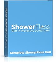 Vista 3 de Irrigador dental de agua - Conveniente para los dientes, se fija a tu cabezal de ducha - Fácil instalación, temperatura y presión ajustables