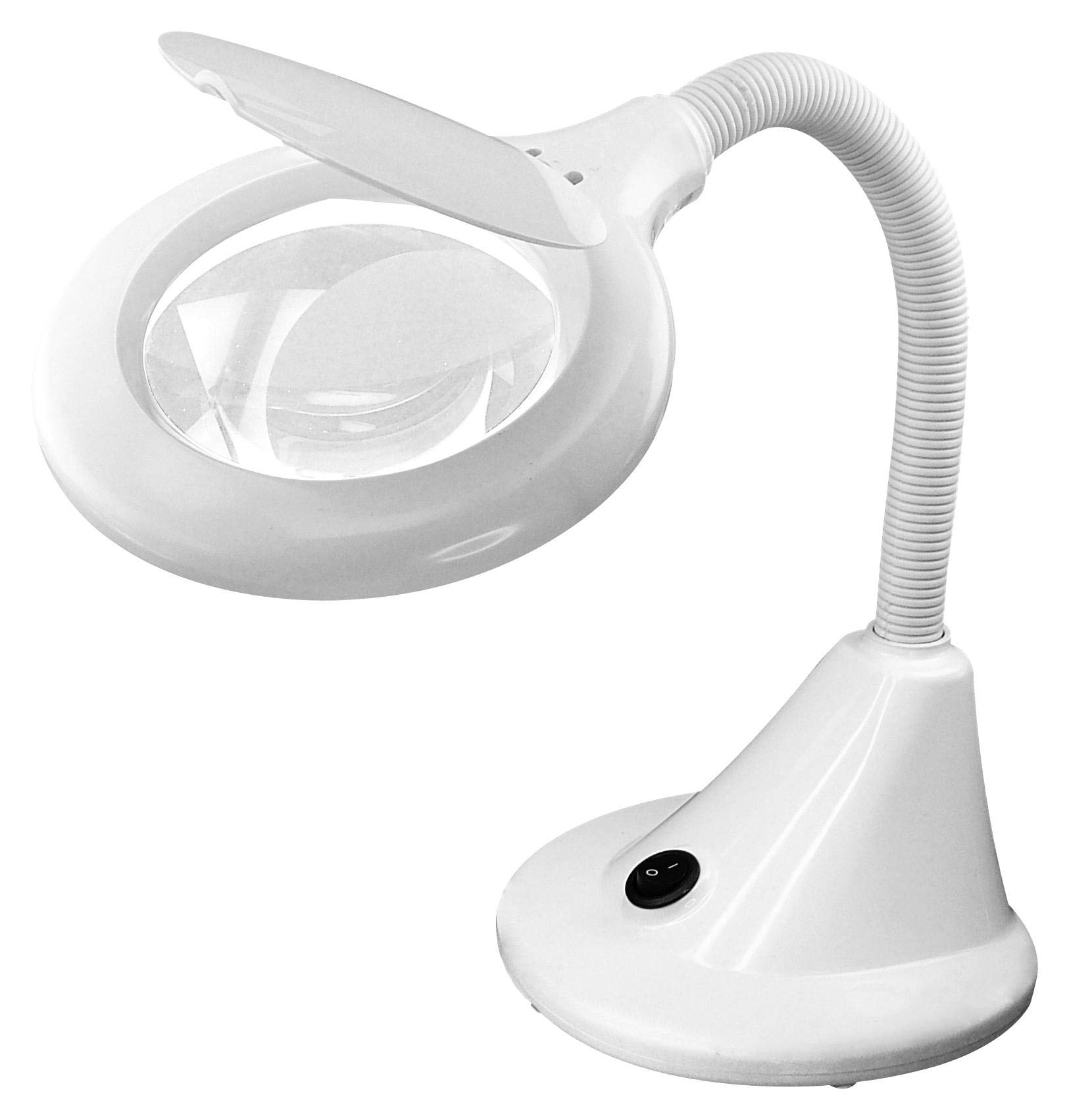 Lente di ingrandimento a LED Flexineck LaMP, per LIGHTCRAFT, Lente di ingrandimento Strumenti di ispezione
