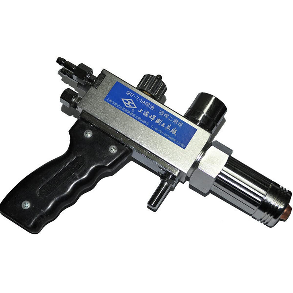 Metal Powder Spray Welding Torch Oxygen Acetylene/Oxygen Propane Portable Flame Welding Gun QHT-7/h