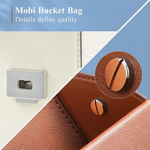 Mobi Fitness Exercise Bike Water Bottle Holder Bag With Lychee Grain Cowhide Leather, Bike Cup Holder, Water Bottle Holder For Bike, Fits For Bottle Drinks And Most Sizes Of Bottles,Etc #TOP2