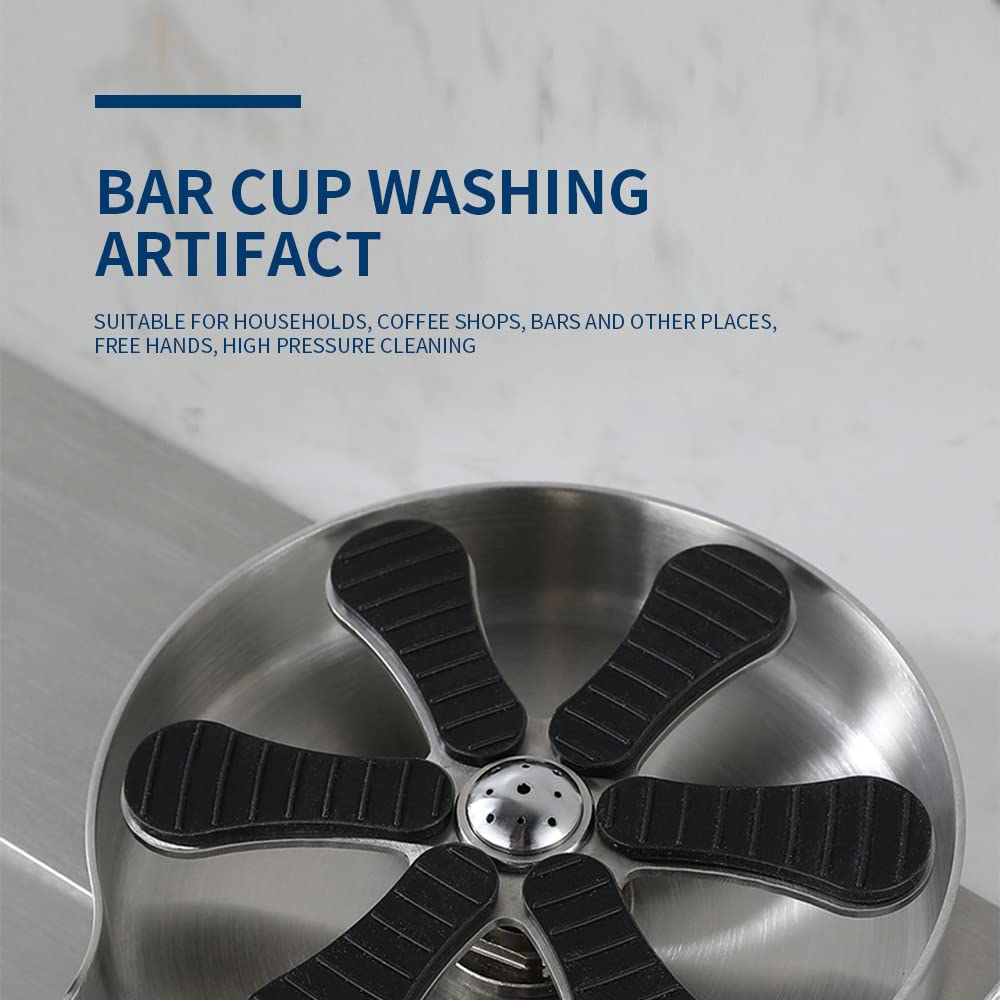 lavello da Cucina in Vetro rondella a Sei Foglie/idropulitrice/Bar Commerciale per la casa KTV Coffee Shop Pulizia Automatica rondella della Tazza/lavello della Cucina Accessori