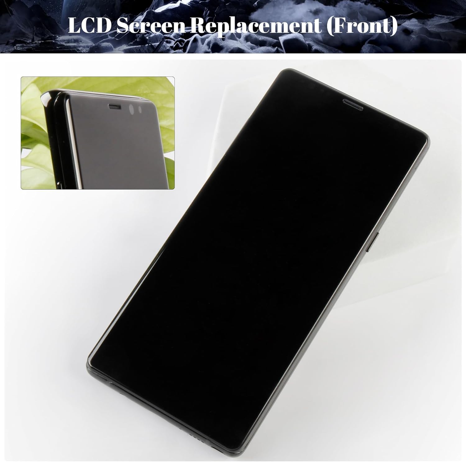 Incell for Samsung Galaxy Note 8 Screen Replacement for Samsung Note 8 LCD for Galaxy Note 8 Display for SM-N950F SM-N950U Digitizer Touch Screen Assembly Repair Parts (with Frame) (Black)