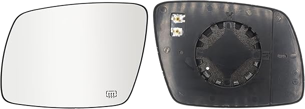 Wing Mirror Glass for Fiat Freemont from 2011, Heated, K68045691AA, K68045690AA (Left)