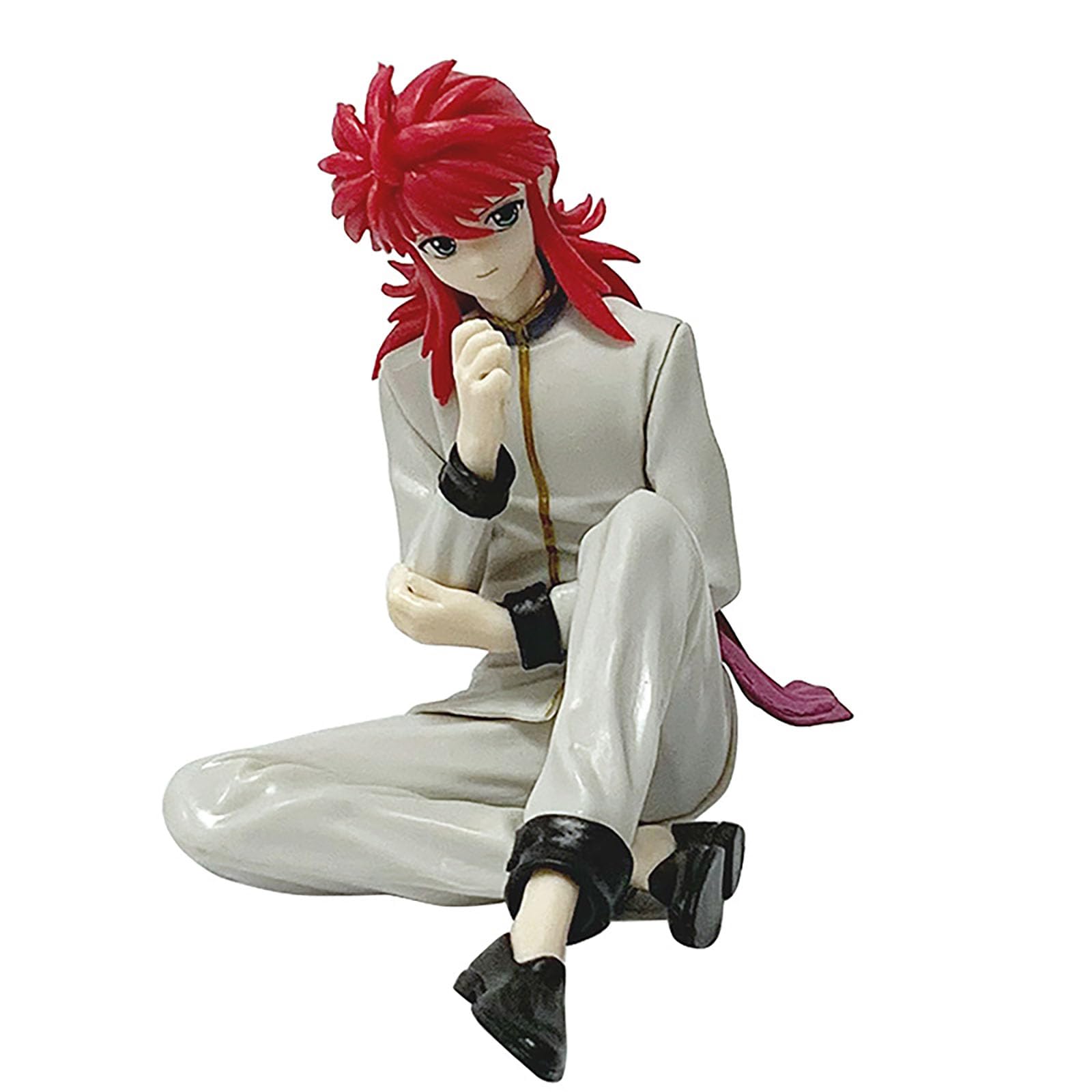 Figurine, Figura Yuusuke Urameshi Kurama Hiei Anime(As Shown in Figure 3,Product Height: 8cm/3.15 Inches)