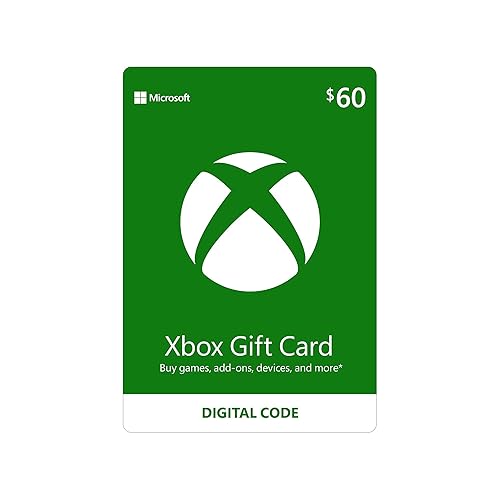$60 Xbox Gift Card Digital Code