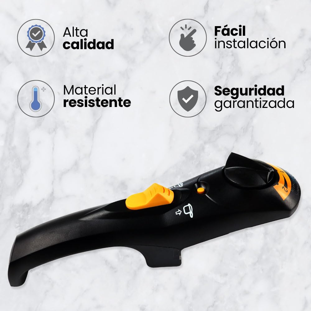 Anakel Home Pack Repuesto Mango Superior Compatible con Olla Rápida Fagor Splendid 98 | Incluye Válvula Reguladora de Presión, Tornillos y Cubeta (Métrica: 6 mm)