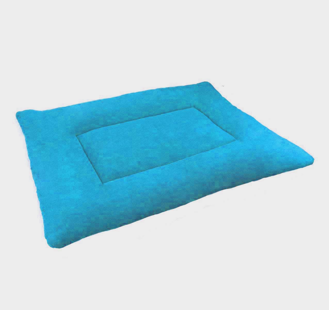 Fluffys Luxurious Rectangular Polyester Soft Bed for Dog/Cat (XL, Sky Blue) (B07MT9L1JQ) Amazon Price History, Amazon Price Tracker