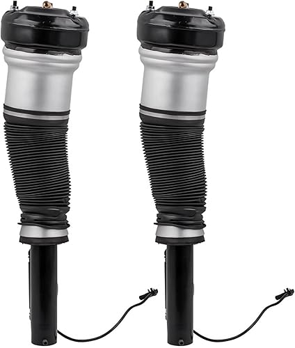 maXpeedingrods 2 puntales de choque de suspensión neumática delantera para Mercedes-Benz W220 S-Class S430 S500 S600 S55AMG 2000-2006 con ABC y