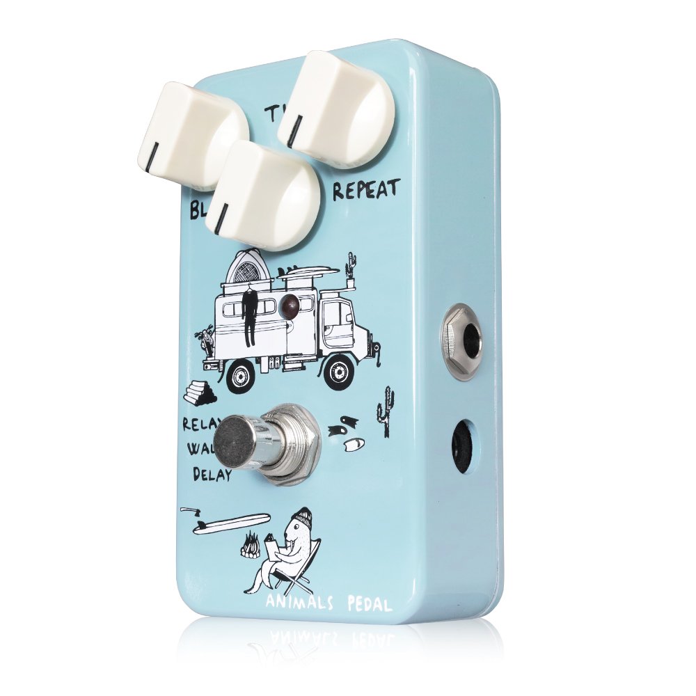 ギター Ninavolt Pedals Relaxing Walrus Delay Animals Pedals RELAXING-WALRUS-DELAY Delay Pedal : Amazon.ca